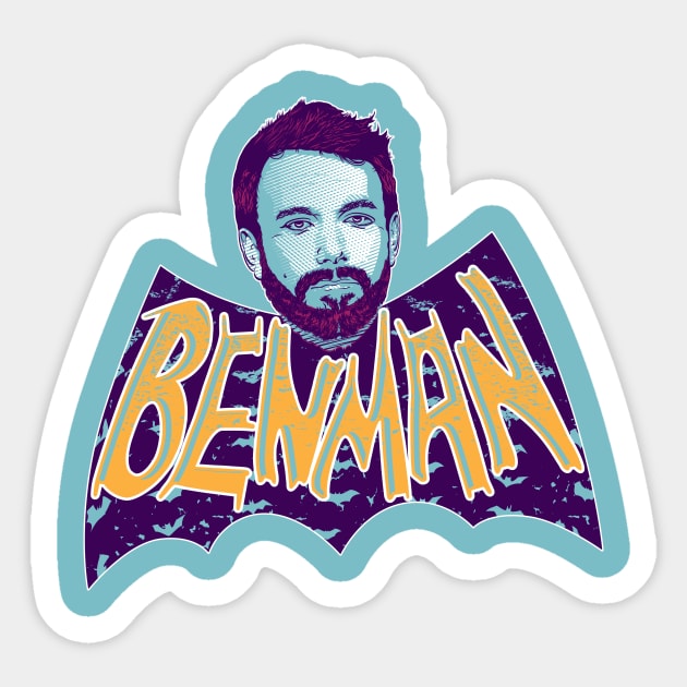 the Benman Sticker by Sub-Zero Shirt Art